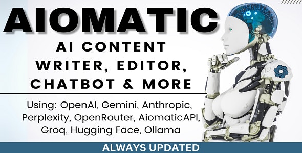 AIomatic v2.3.1 - Automatic AI Content Write