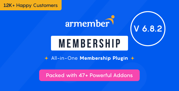 ARMember v6.9.4 - WordPress Membership Plugin