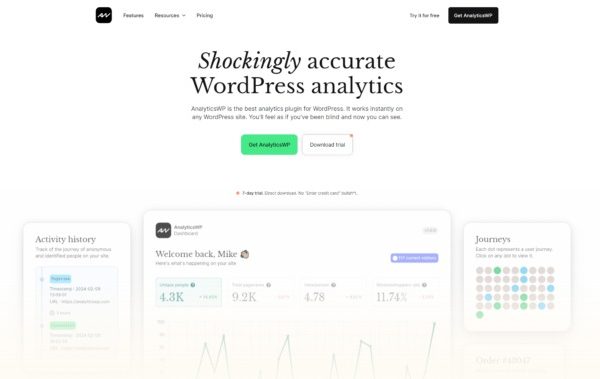 AnalyticsWP v1.12.2 - #1 WordPress Analytics Plugin