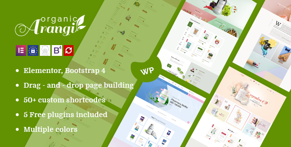 Arangi - Organic WooCommerce Wordpress Theme  v2.0.5