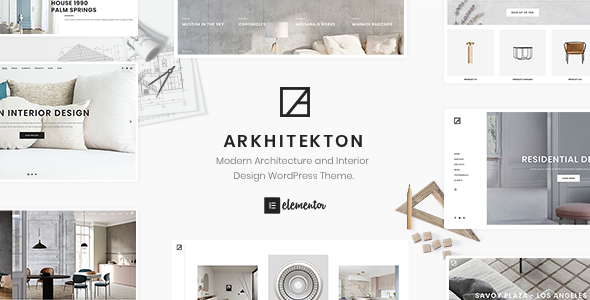 Arkhitekton v1.3.1 - Modern Architecture and Interior Design WordPress Theme