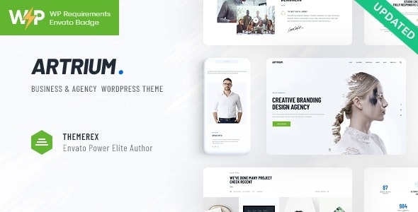 Artrium v1.0.11 - Creative Agency &amp; Web Studio Theme
