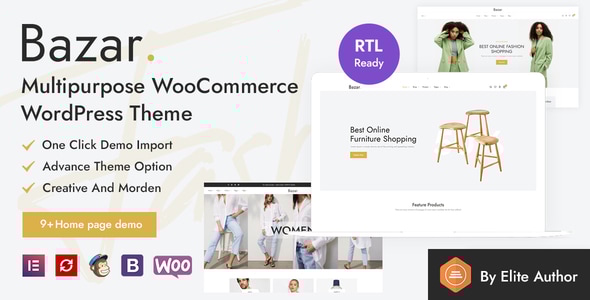 Bazar - Multipurpose WooCommerce WordPress Theme v3.20.0