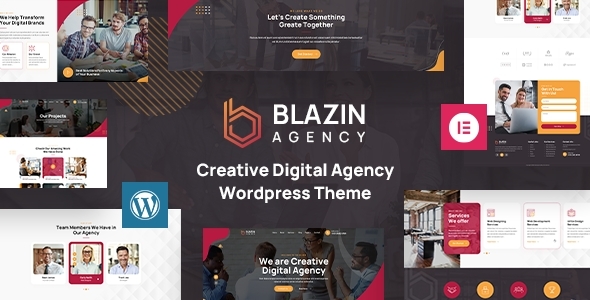 Blazin Agency Creative WordPress Theme v1.1