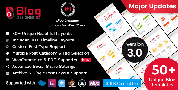 Blog Designer PRO for WordPress v3.4.7