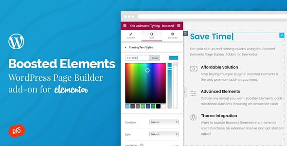 Boosted Elements v6.3 - Builder Add-on for Elementor