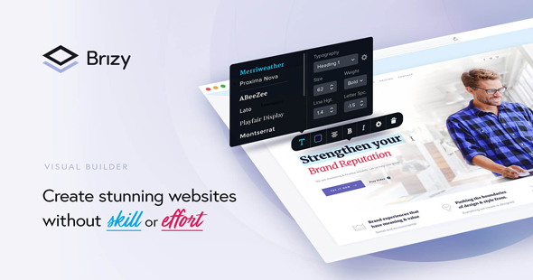 Brizy Pro v2.6.2 - WordPress Builder Plugin