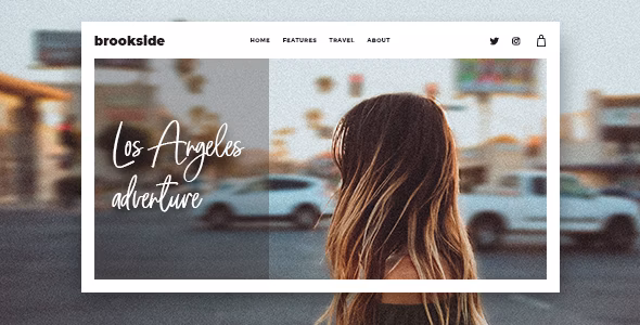 Brookside Personal WordPress Blog Theme v1.4