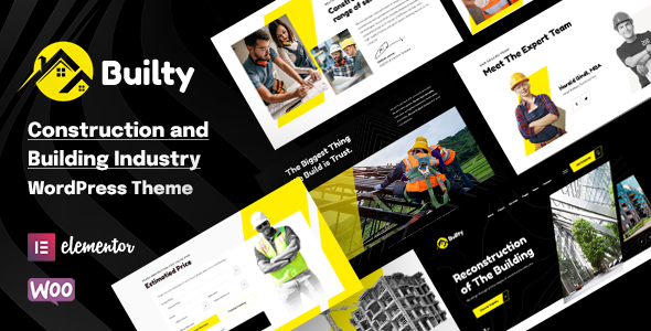 Builty Construction WordPress Theme v1.3.0