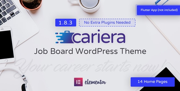 Cariera v1.7.8 - Job Board WordPress Theme