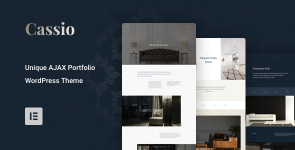 Cassio AJAX Portfolio WordPress Theme  v3.2.9
