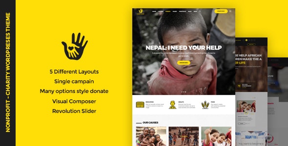 CharityHeart v1.1.1 - Charity, Crowdfunding, Nonprofit Theme