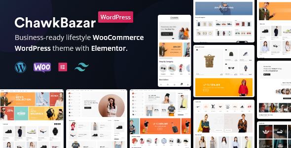 ChawkBazar Elementor Lifestyle and Fashion Ecommerce Theme v2.6.5