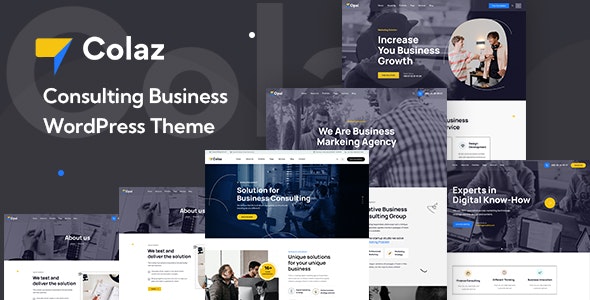 Colaz v1.0 - Business Consulting WordPress Theme