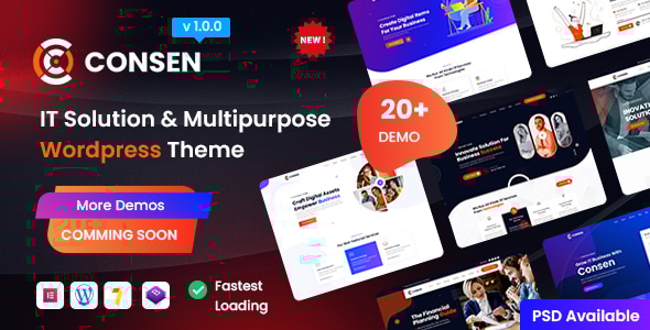 Consen v1.0 - IT Solution & Multi-Purpose WordPress Theme