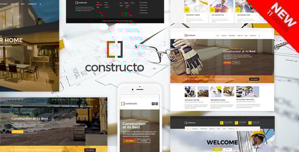 Constructo - Construction WordPress Theme v4.3.1
