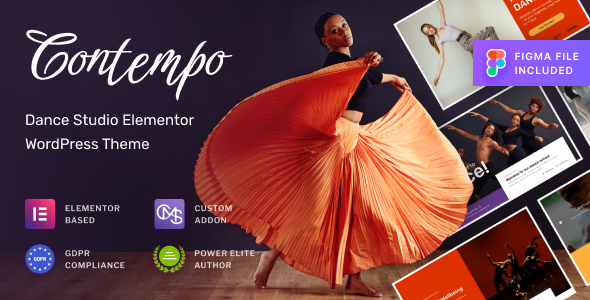 Contempo v1.0.11 - Dance School WordPress Theme