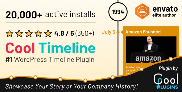 Cool Timeline Pro v4.8.8 - WordPress Timeline Plugin