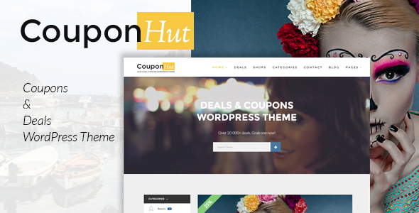 CouponHut Coupons and Deals WordPress Theme v3.0.8
