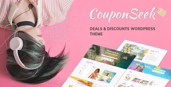 CouponSeek Deals &amp; Discounts WordPress Theme v1.3