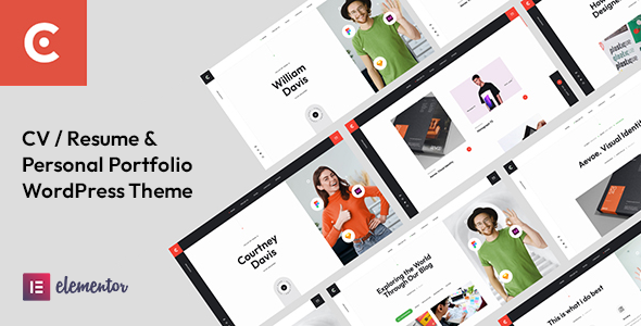 Courtney v1.2.2 - Personal Portfolio WordPress Theme