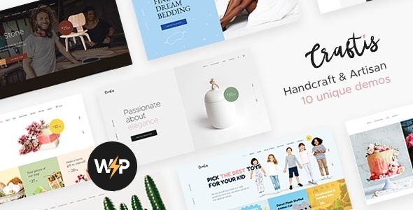 Craftis Handcraft &amp; Artisan WordPress Theme v1.2.2