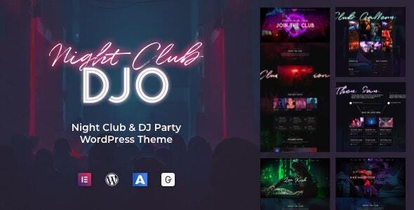 DJO v1.1.2 - Night Club and DJ WordPress