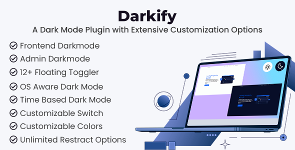 Darkify WordPress Dark Mode Plugin v1.0.3