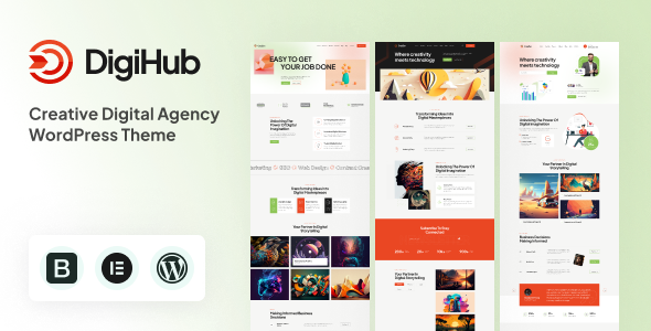 Digihub Digital Agency WordPress Theme v1.0