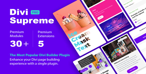 Divi Supreme Pro v4.9.97.19