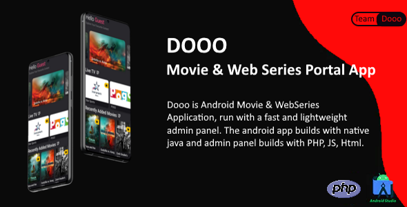 Dooo v2.9.3 - Movie & Web Series Portal App