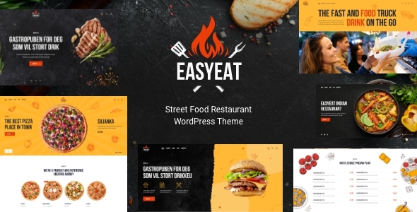 EasyEat Street Food Restaurant WordPress Theme v1.0