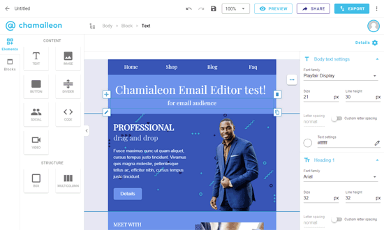 Elemailer Drag & Drop WordPress Email Template & Campaign Builder v4.1.3