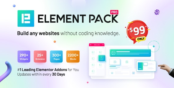 Element Pack v7.12.21 - Addon for Elementor Page Builder WordPress Plugin