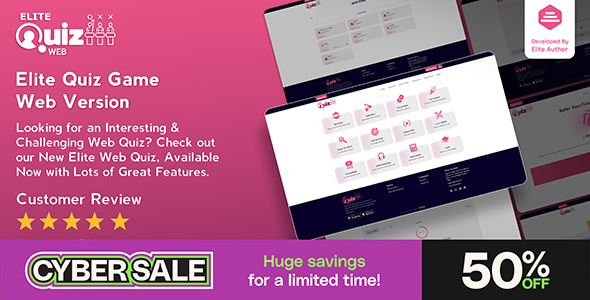 Elite Quiz v2.2.2 - Trivia Quiz - Quiz Game - Web Version