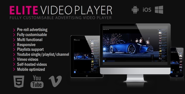 Elite Video Player WordPress v7.0.0.2