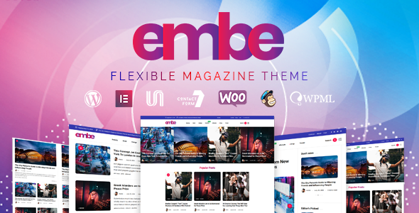 EmBe v2.2.0 - Flexible Magazine WordPress Theme