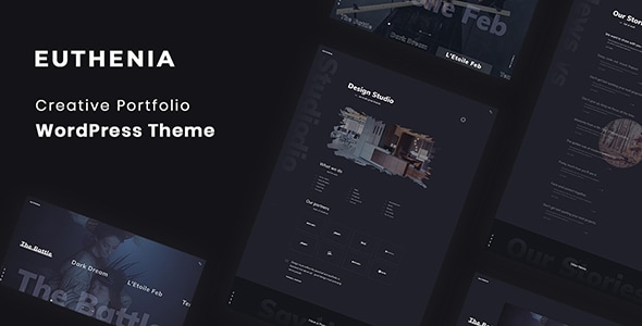 Euthenia Creative Portfolio WordPress Theme v1.0.5