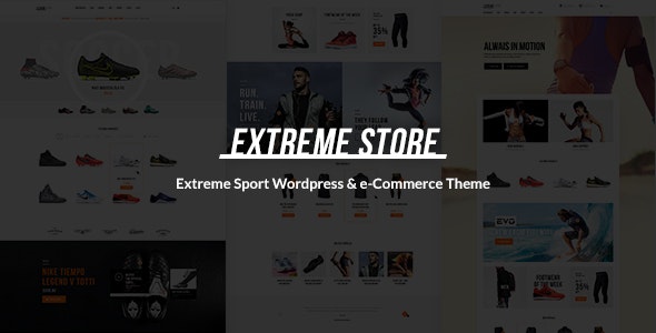 Extreme v1.5.7 - Sports Clothing & Equipment Store Theme