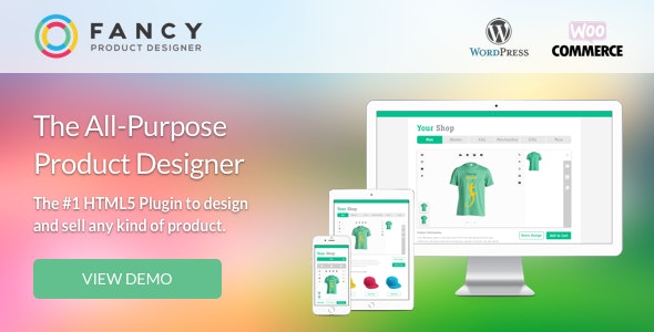 Fancy Product Designer v6.3.4 - WooCommerce plugin