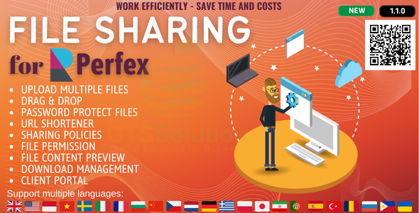File Sharing module for Perfex CRM v1.1.0