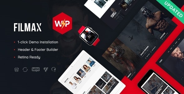 Filmax v1.1.8 - Movie Magazine WordPress Theme