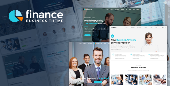 Finance Consulting, Accounting WordPress Theme v1.4.8