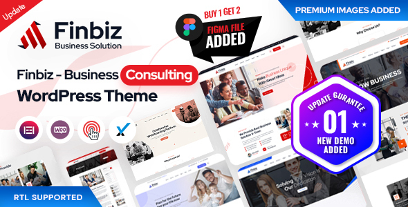 Finbiz Consulting Business WordPress Theme v2.0.7