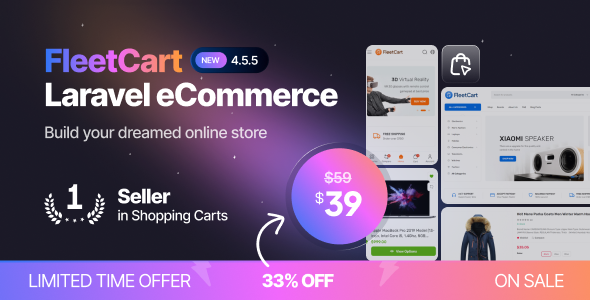 FleetCart v4.1.3 - Laravel Ecommerce CMS