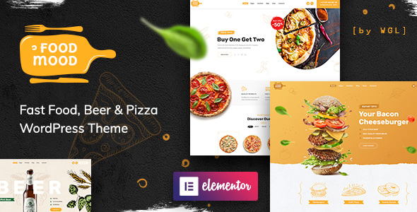 Foodmood - Cafe &amp; Delivery WordPress Theme v1.2.8