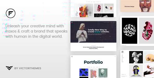 Fraxos Creative Portfolio WordPress Theme v1.9.0