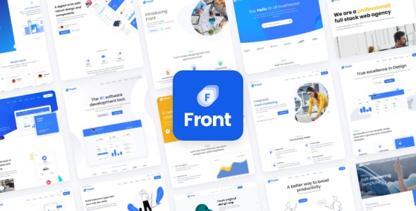 Front v1.1.27 - Multipurpose Business WordPress Theme