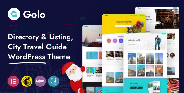 Golo Directory &amp; Listing, Travel WordPress Theme v1.6.6