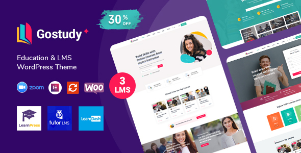 Gostudy Education WordPress Theme v2.4.7